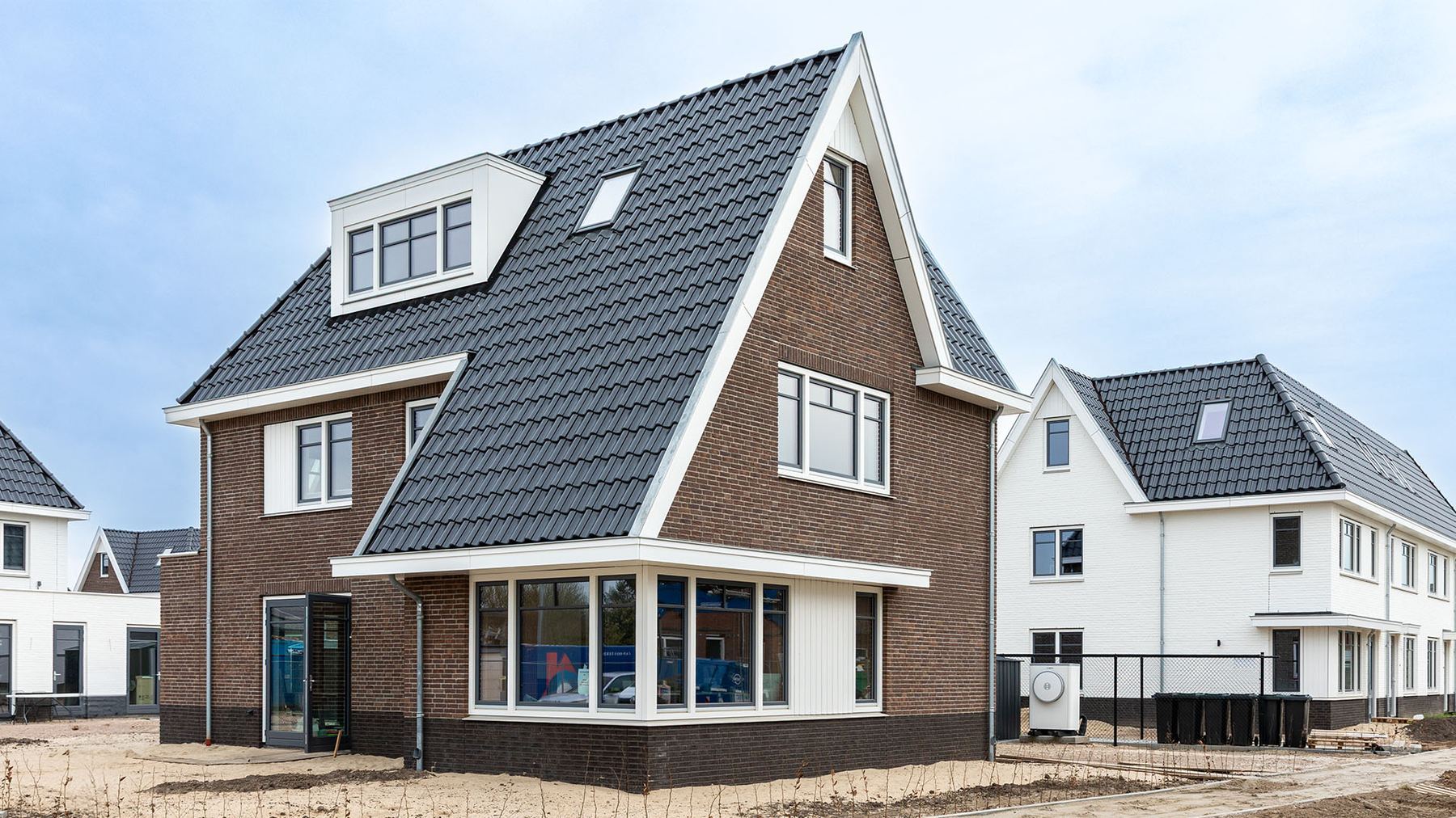 Nieuwbouwwoningen in uitvoering